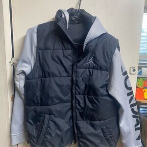 Kids Black and Gray Jacket